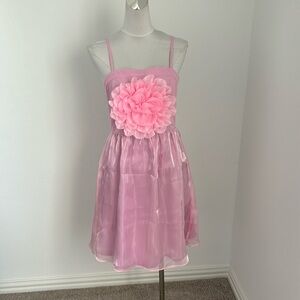 Fora Bea Fleurette Flower Mini Dress in Size S